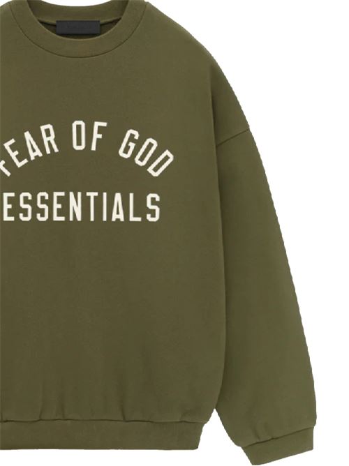 L'Essentials Fleece Crewneck  militare Fear of God | 192BT246265FMILITARY